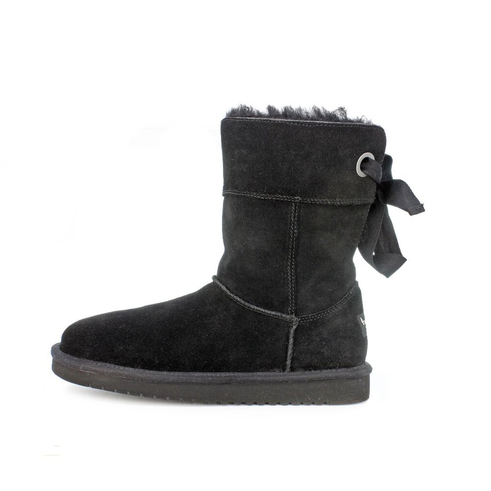 Koolaburra by UGG Women's 'Andrah' Short Mid Calf Black Boot: Size 7 M